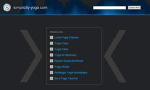 Simplicity-yoga.com thumbnail