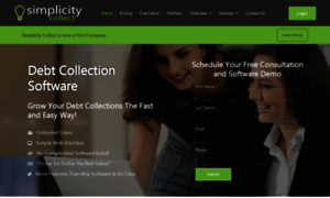 Simplicitycollectionsoftware.com thumbnail