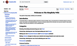 Simplicitywiki.com thumbnail