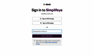 Simplifeye.slack.com thumbnail