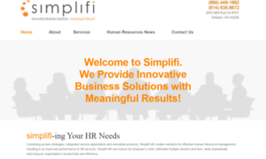 Simplifihrsolutions.com thumbnail