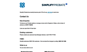 Simplifyprobate.co.uk thumbnail