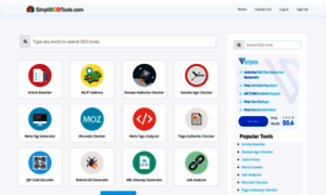 Simpliseotools.com thumbnail