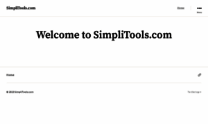 Simplitools.com thumbnail