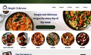 Simply-delicious-food.com thumbnail