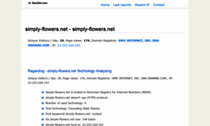 Simply-flowers.net.edymak.com thumbnail