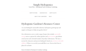 Simply-hydroponics.com thumbnail