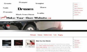 Simply-make-your-own-website.com thumbnail