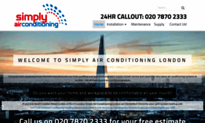 Simplyairconditioninglondon.co.uk thumbnail