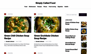 Simplycalledfood.com thumbnail