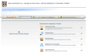 Simplycitytv.toolbar.fm thumbnail