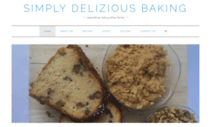 Simplydeliziousbaking.com thumbnail