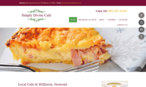 Simplydivinecafe.com thumbnail