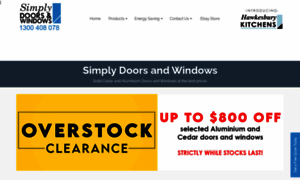 Simplydoorsandwindows.com.au thumbnail