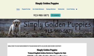 Simplygoldenpuppies.com thumbnail