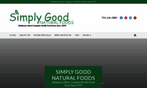 Simplygoodnaturalfoods.com thumbnail
