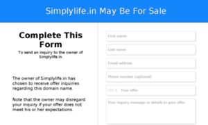 Simplylife.in thumbnail