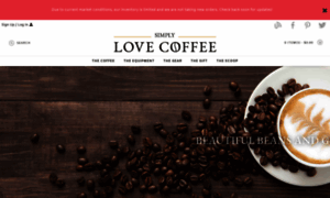 Simplylovecoffee.com thumbnail