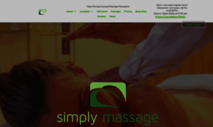 Simplymassage.com thumbnail