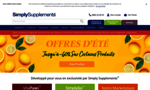 Simplysupplements.fr thumbnail
