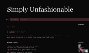 Simplyunfashionable.com thumbnail