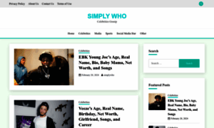 Simplywho.com thumbnail