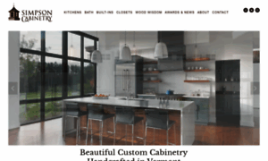 Simpsoncabinetry.com thumbnail