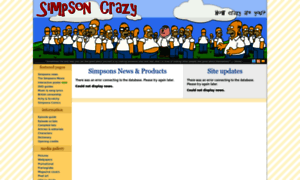 Simpsoncrazy.com thumbnail