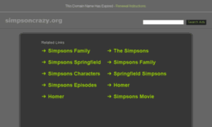 Simpsoncrazy.org thumbnail