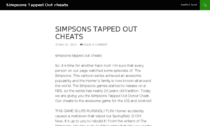 Simpsons-tapped-out-cheatsz.com thumbnail