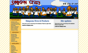 Simpsonscrazy.com thumbnail