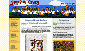 Simpsonscrazy.net thumbnail