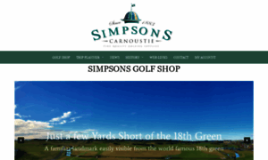 Simpsonsgolfshop.co.uk thumbnail