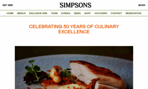 Simpsonsrestaurant.co.uk thumbnail