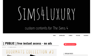 Sims4luxury.blogspot.com thumbnail