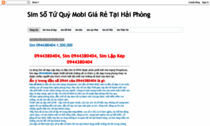 Simtuquymobihaiphong.blogspot.com thumbnail