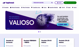 Simulados.topinvest.com.br thumbnail