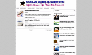 Simulasikredit.blogspot.co.id thumbnail