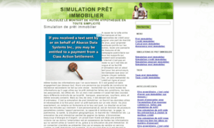 Simulationpretimmobilier.net thumbnail