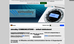 Simvalley-communications.de thumbnail