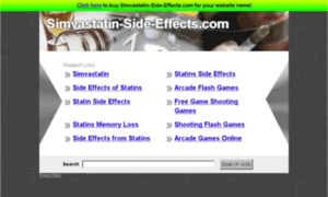 Simvastatin-side-effects.com thumbnail