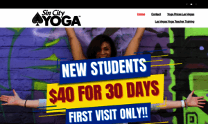 Sincityyoga.com thumbnail