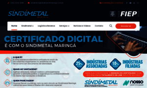 Sindimetalmaringa.com.br thumbnail