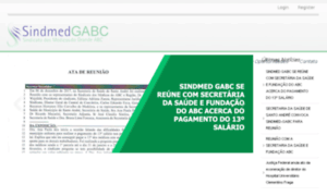 Sindmedgabc.com.br thumbnail