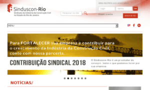 Sinduscon-rio.com.br thumbnail
