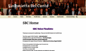 Sinfoniettabelcanto.org thumbnail