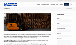 Singaporeforklifts.com thumbnail