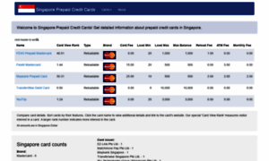 Singaporeprepaidcreditcard.com thumbnail