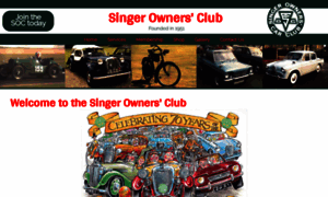 Singerownersclub.co.uk thumbnail