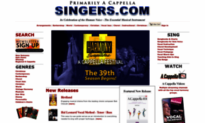 Singers.com thumbnail